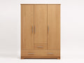 Armadio-Legno-150x60x200 cm-Naturale-Stile moderno