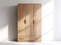 Armadio-Legno-150x60x190 cm-Naturale-Stile moderno